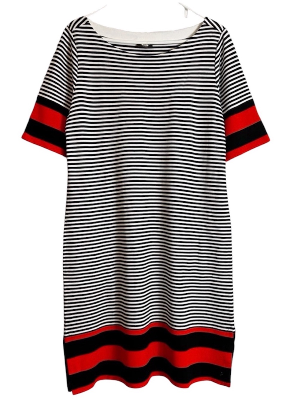 Bogner Fire + Ice Josefina Stripe Jersey Dress